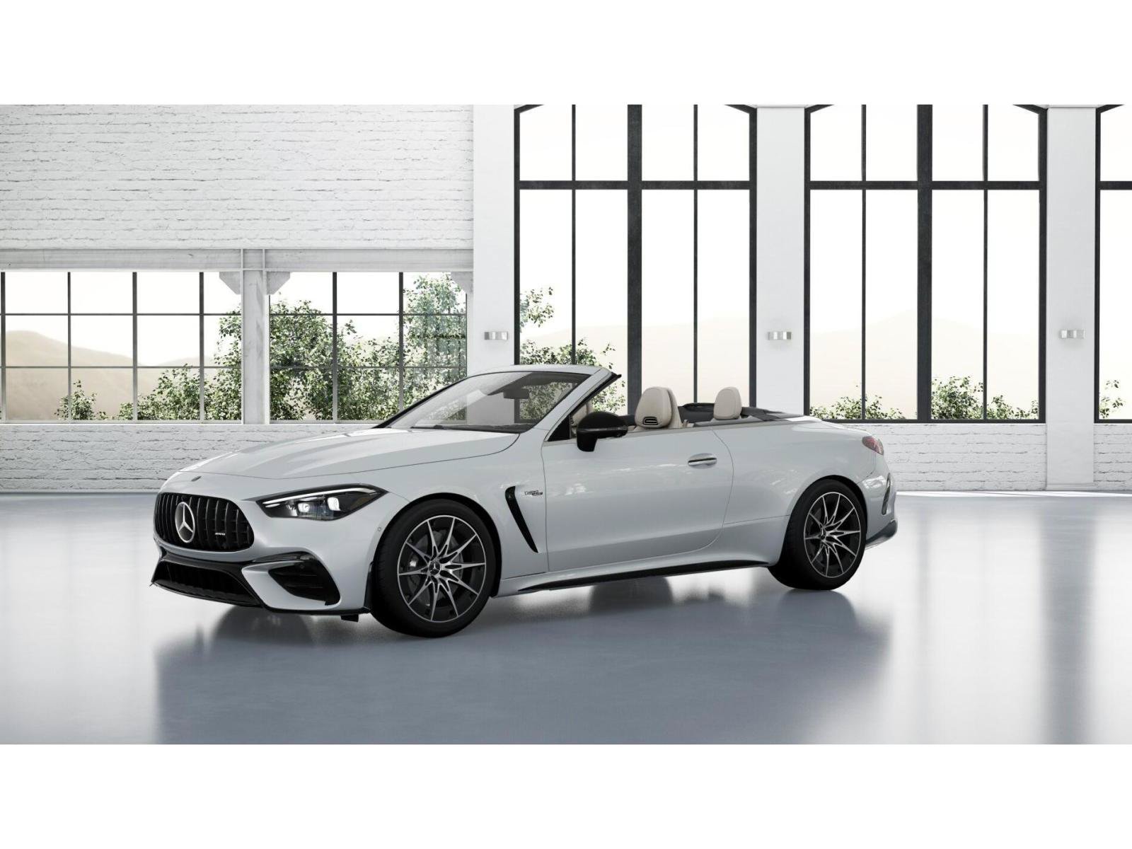 New 2027 MANUFAKTUR Moonlight White Metallic Mercedes-Benz AMG® CLE 53 4MATIC+ Cabriolet image 53