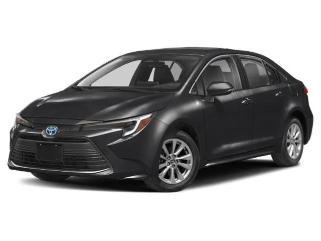 Used 2023 Midnight Black Metallic Toyota Hybrid XLE image 1