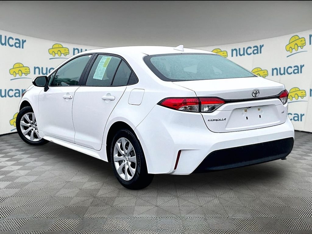 Used 2024 White Toyota LE image 4