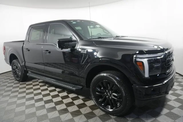 New 2026 Agate Black Metallic Ford Lariat® image 1