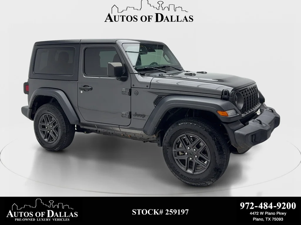 Used 2024 Gray Jeep Sport S image 1