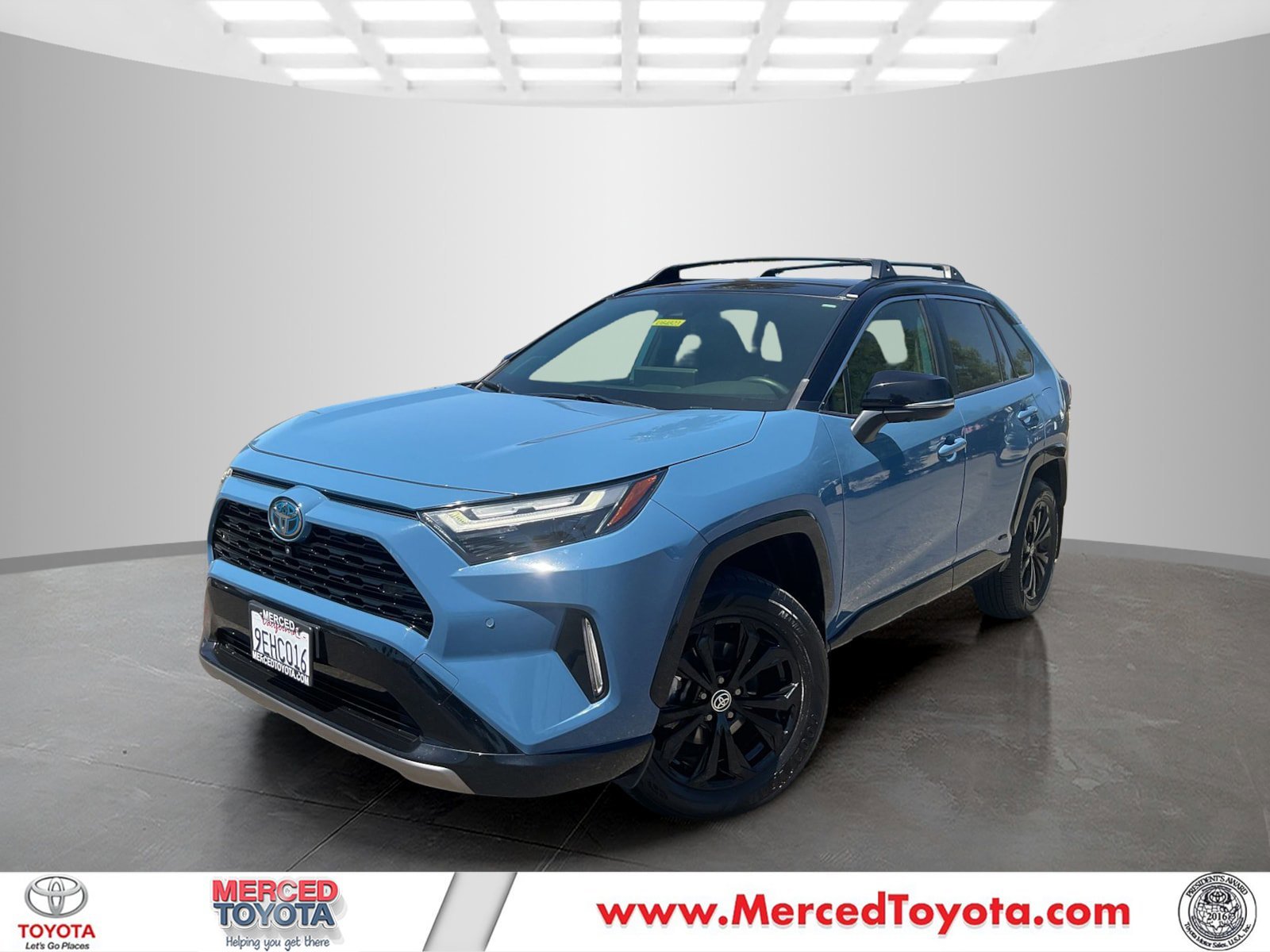 Certified Used 2023 Midnight Black Metallic Toyota Hybrid XSE image 1