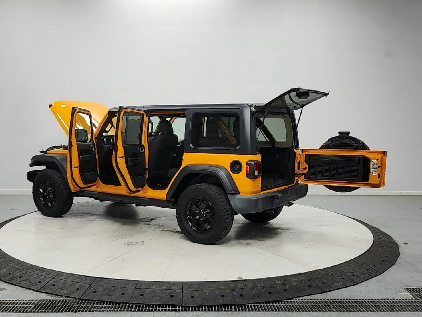 Used 2021 Orange Jeep Unlimited Willys image 13
