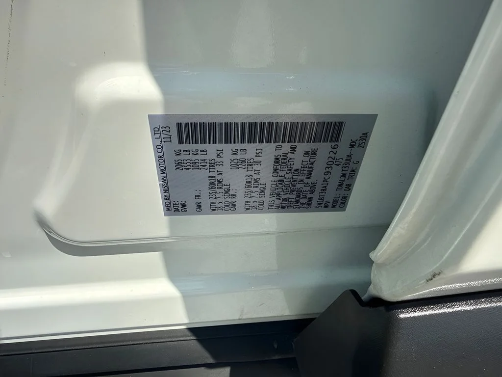 Used 2023 White Nissan SV image 25