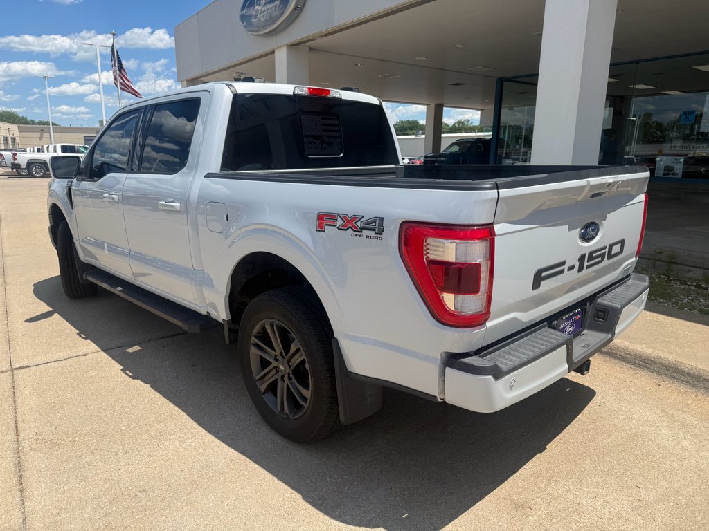 Used 2022 Space White Metallic Ford LARIAT image 8