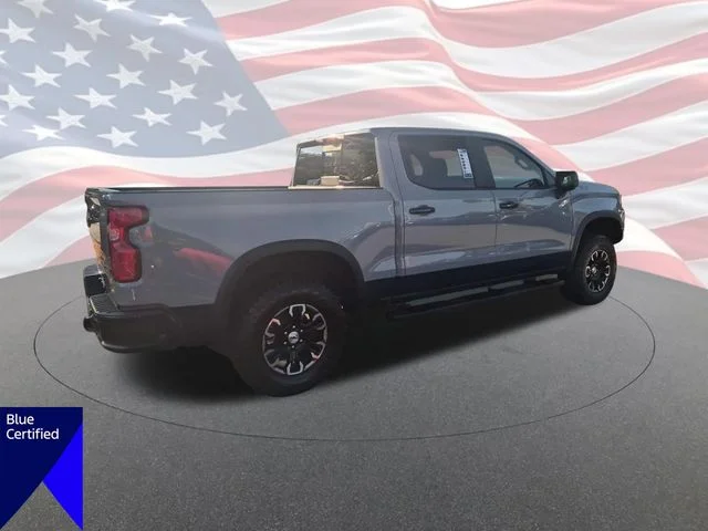 Certified Used 2024 Gray Chevrolet ZR2 image 3