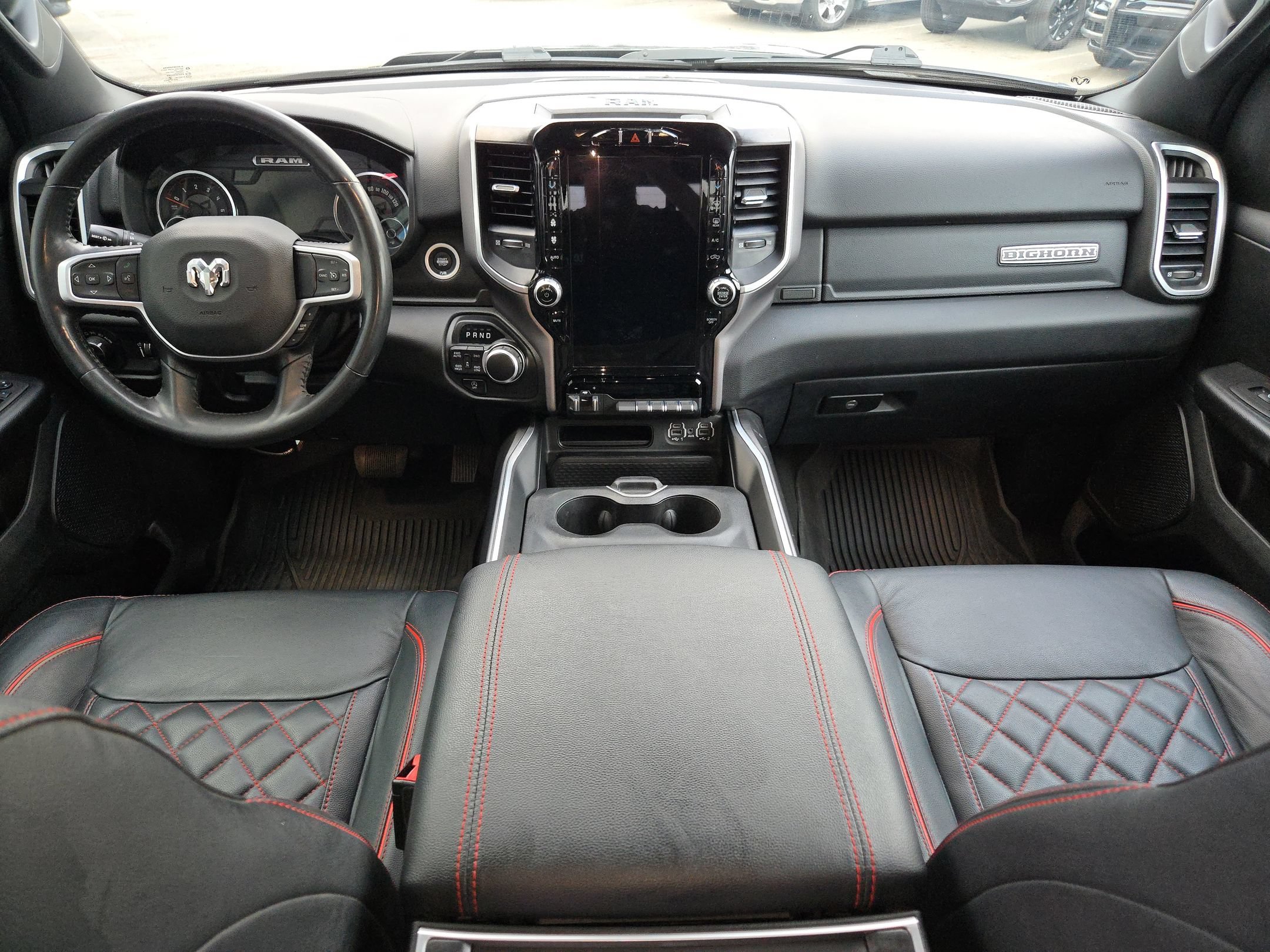 Used 2023 Diamond Black Crystal Pearlcoat RAM Big Horn image 10