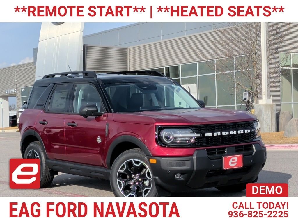 New 2026 Ruby Red Metallic Tinted Clearcoat Ford Outer Banks® image 1