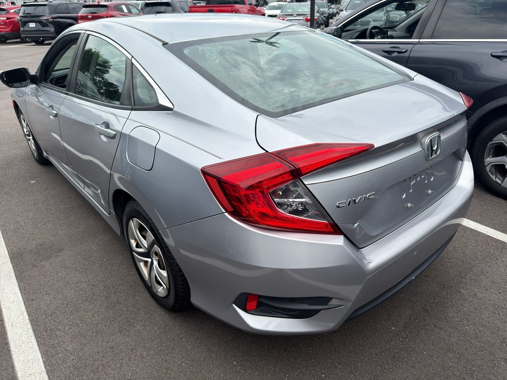 Used 2017 Lunar Silver Metallic Honda LX image 3
