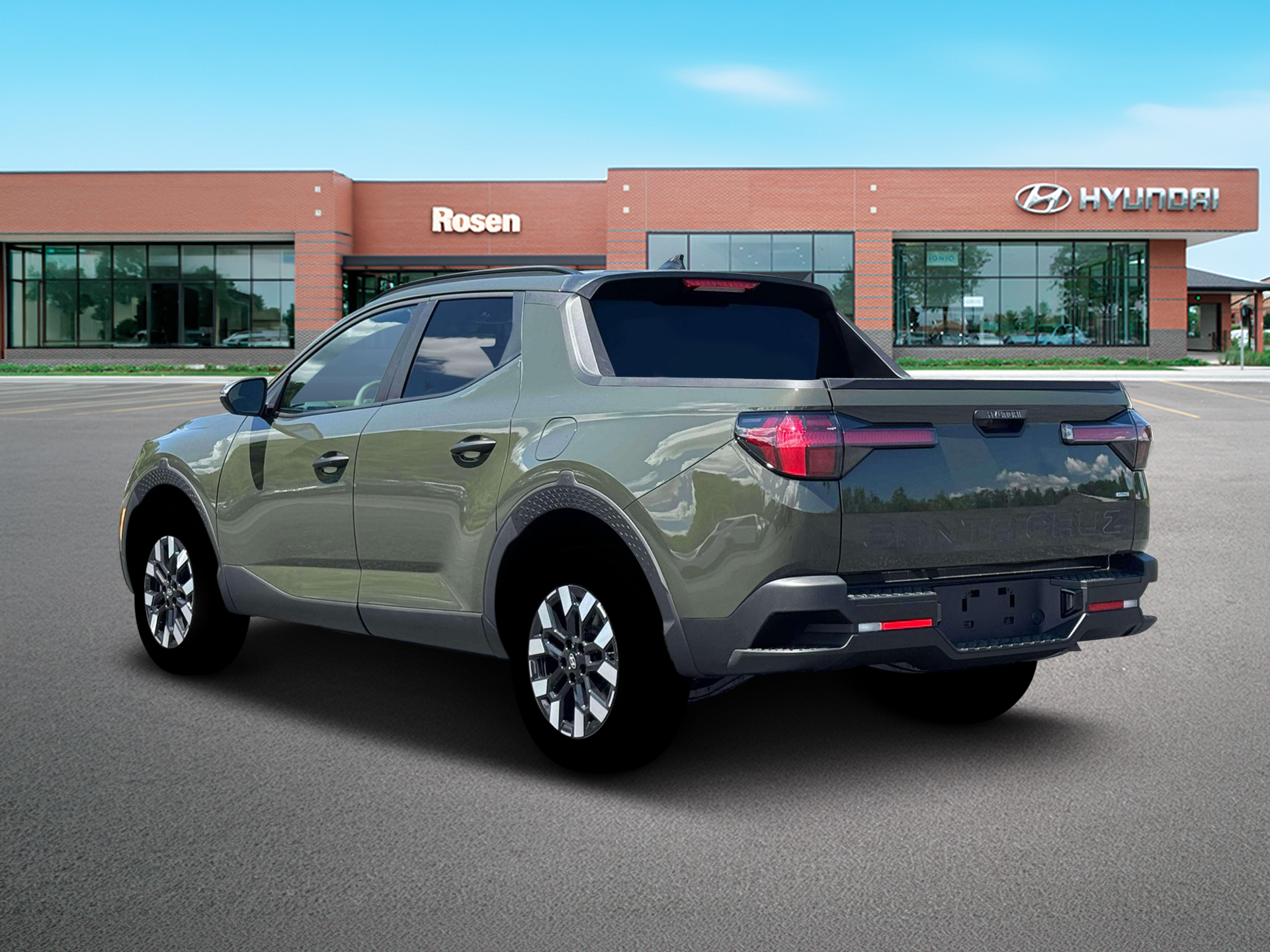 New 2026 Green Hyundai SEL AWD image 5