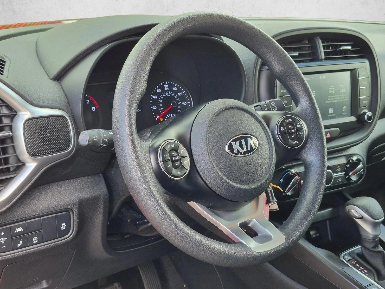 Used 2021 Inferno Red Kia S image 3
