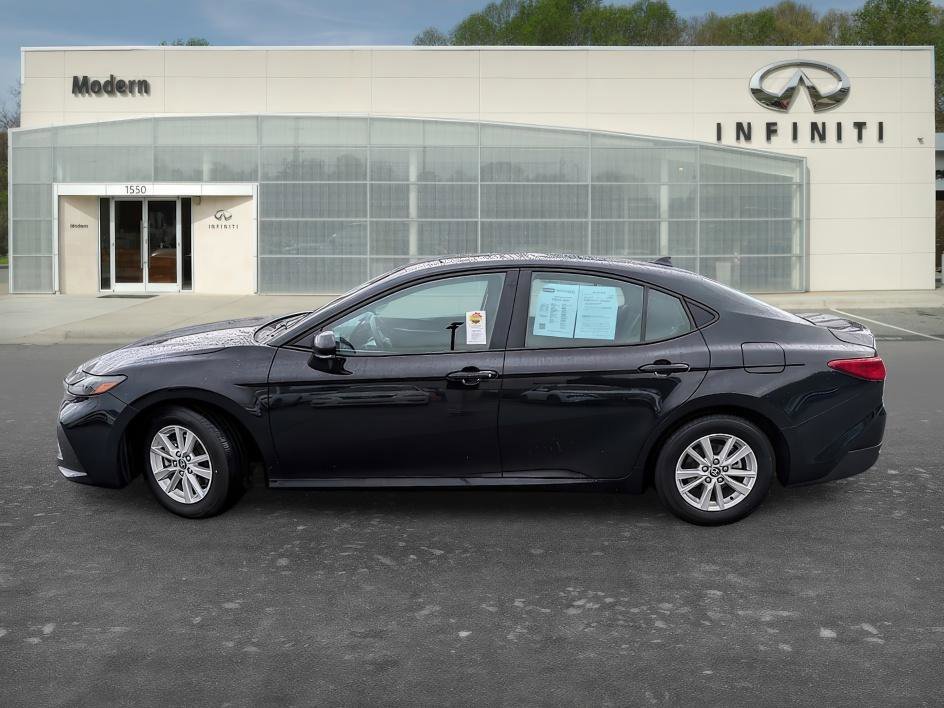 Used 2025 Midnight Black Metallic Toyota LE image 6