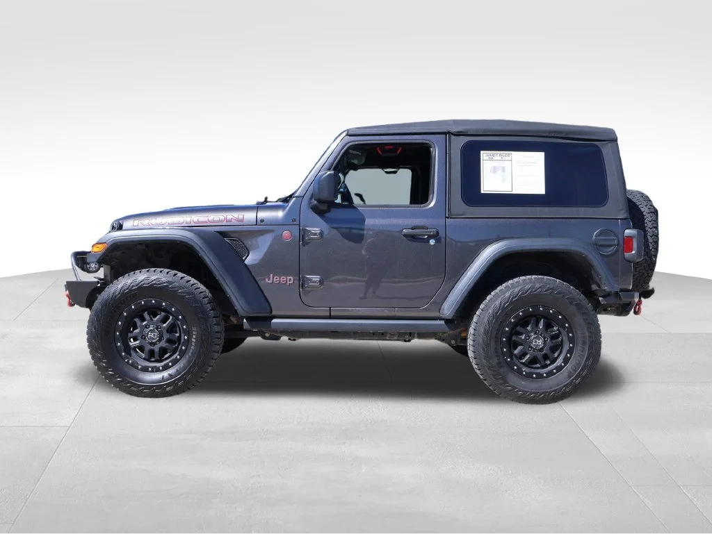 Used 2019 Granite Crystal Clearcoat Metallic Jeep Rubicon image 2