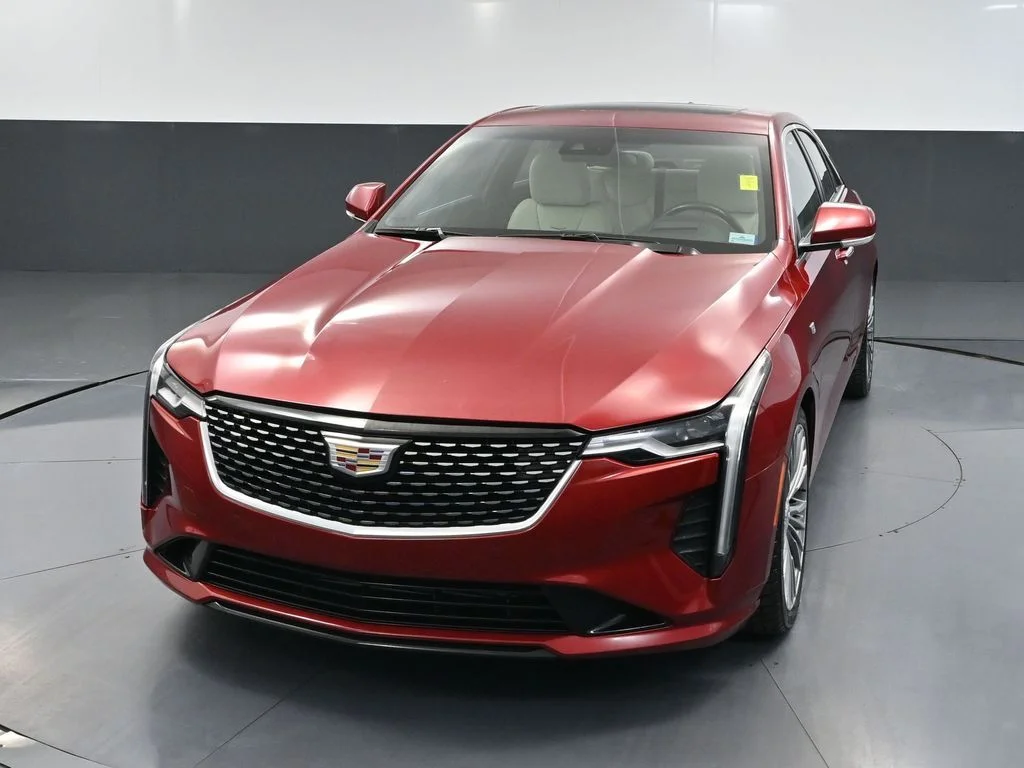 Used 2021 Red Cadillac Premium Luxury image 12