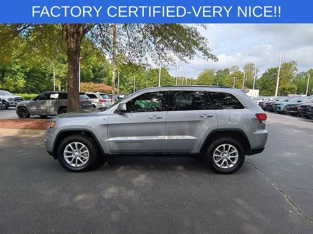 Used 2021 Silver Jeep Laredo E image 2