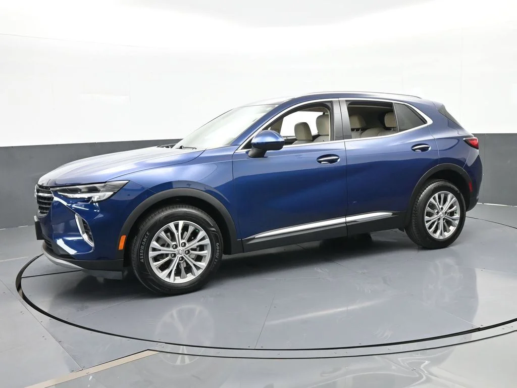Used 2023 Sapphire Metallic Buick Preferred image 1
