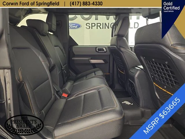 Certified Used 2023 Shadow Black Ford Badlands image 14