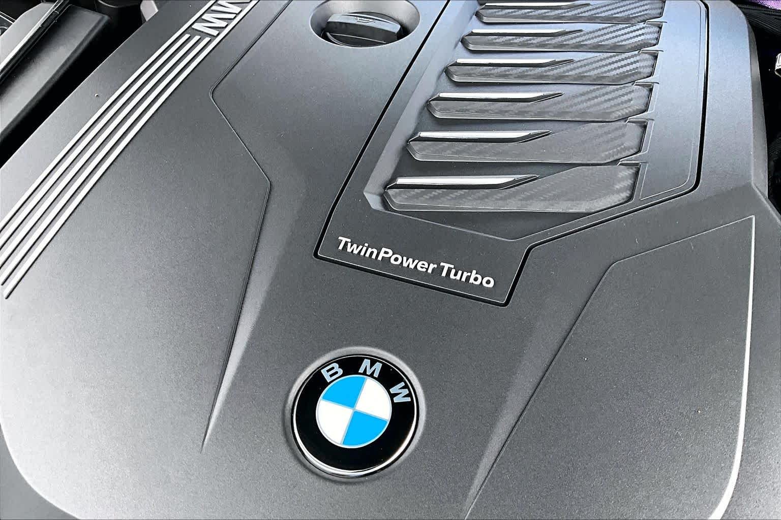 Certified Used 2023 Skyscraper Gray Metallic BMW 540i image 34