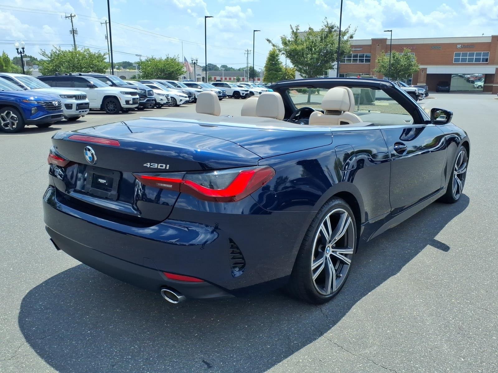 Used 2022 Tanzanite Blue II Metallic BMW 430i xDrive image 2