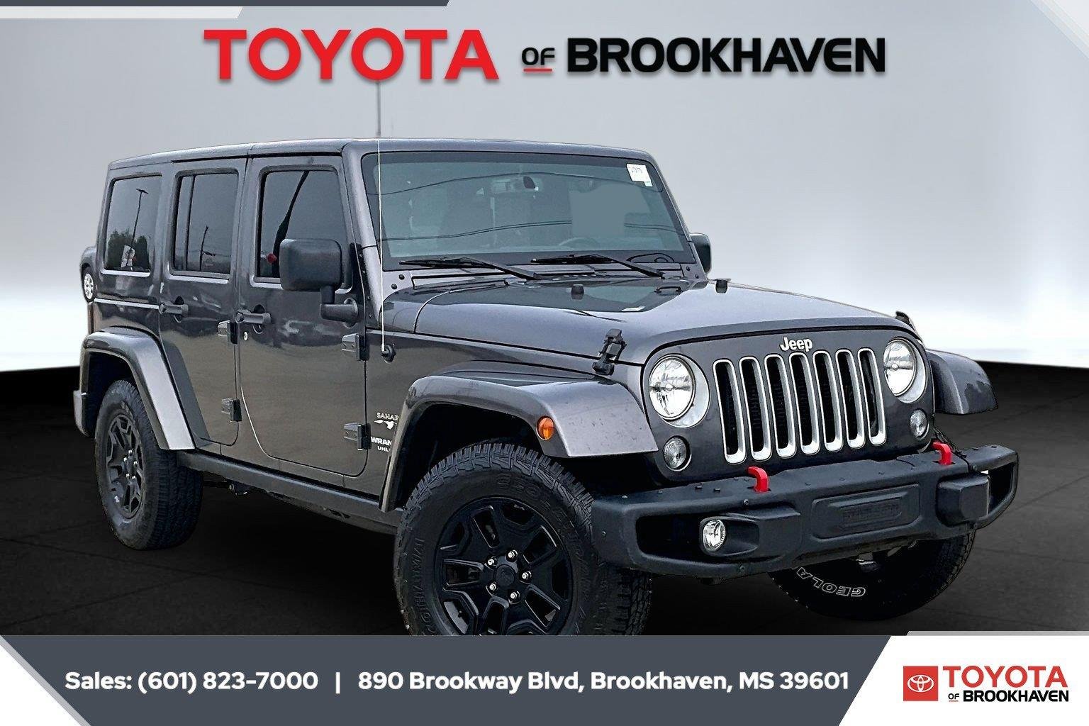 2016 Jeep Wrangler Unlimited