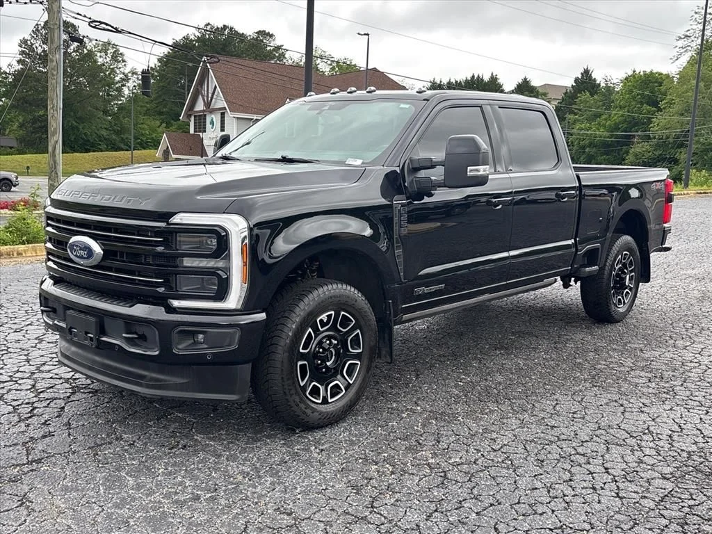 Used 2025 Black Ford Platinum image 3