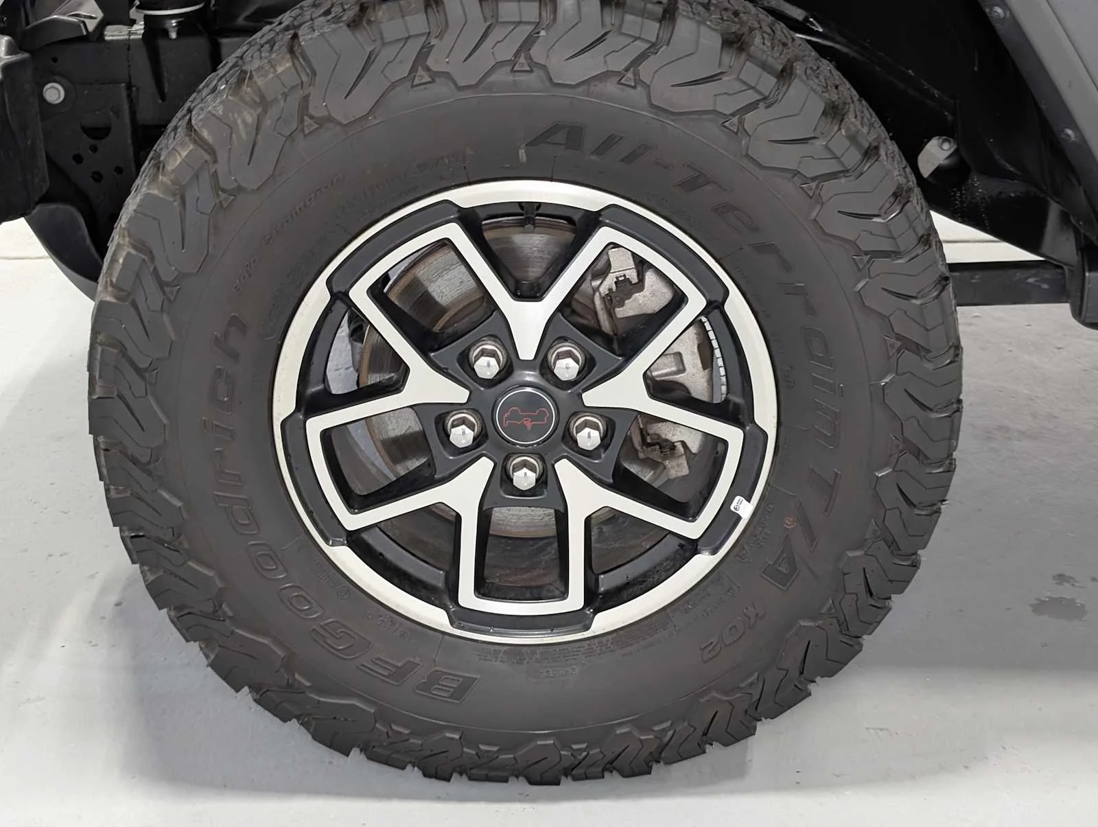 Used 2025 Black Clearcoat Jeep Rubicon image 3