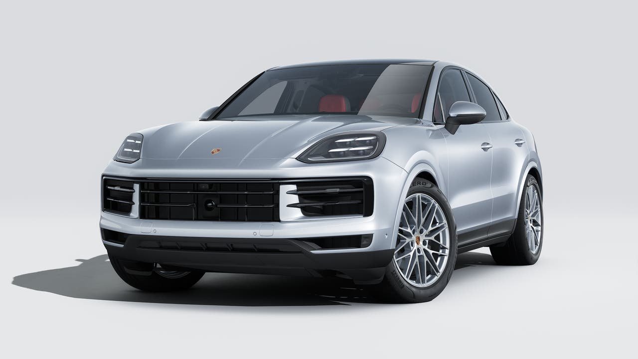 New 2026 Dolomite Silver Metallic Porsche Coupe image 1