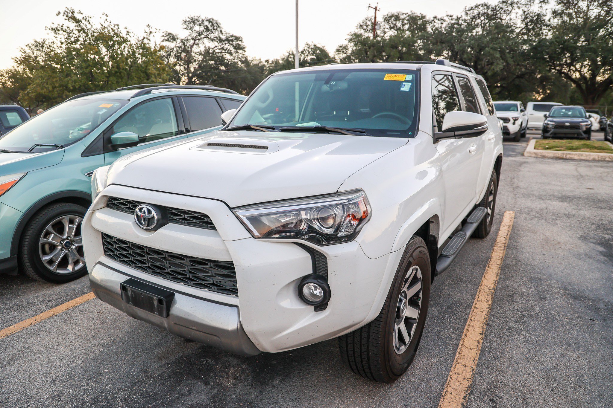Used 2019 SUPER WHITE Toyota TRD Pro image 1