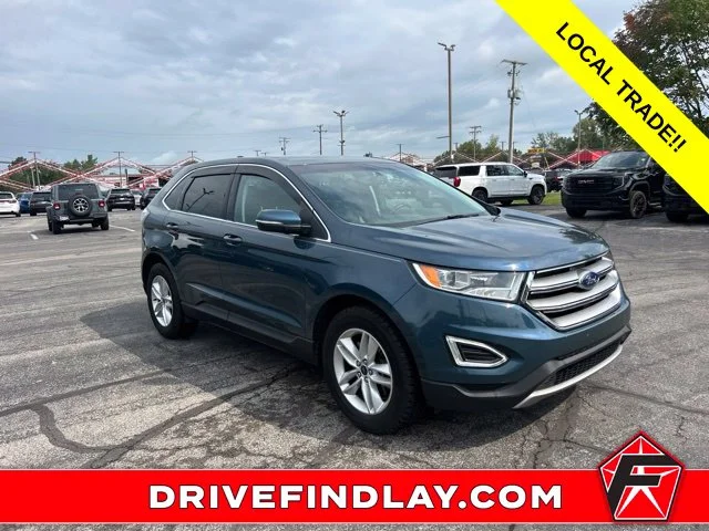 Used 2016 Blue Ford SEL image 3