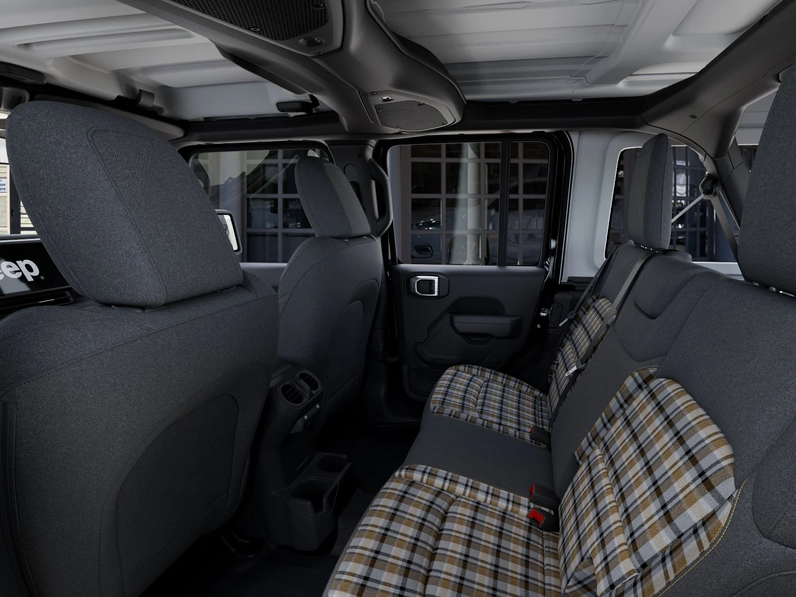 New 2026 Black Clear-Coat Exterior Paint Jeep 4-Door 85th Anniversary Edition image 49