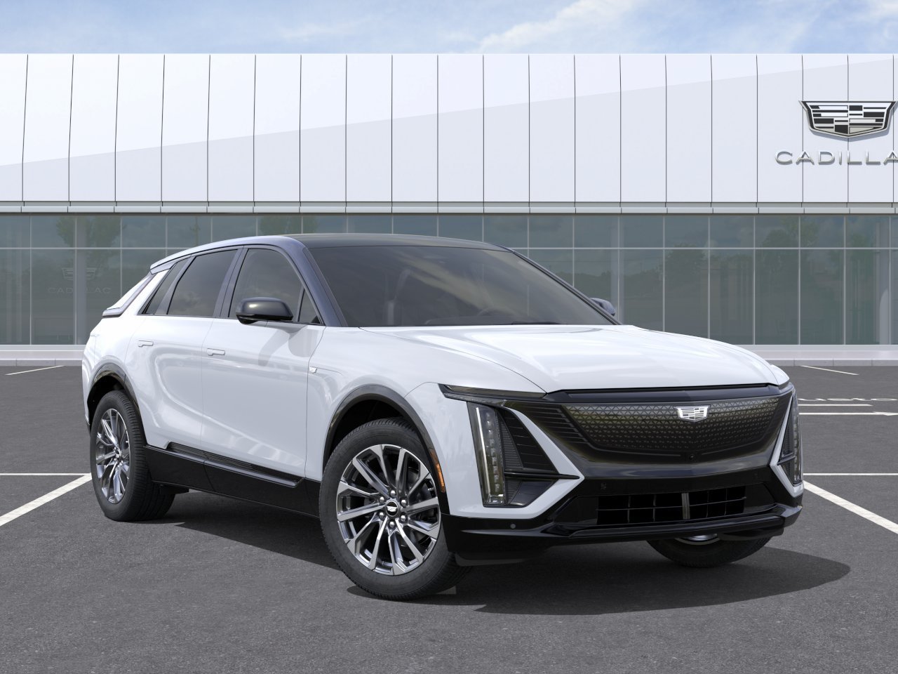 New 2027 Vibrant White Tricoat Cadillac Sport image 7