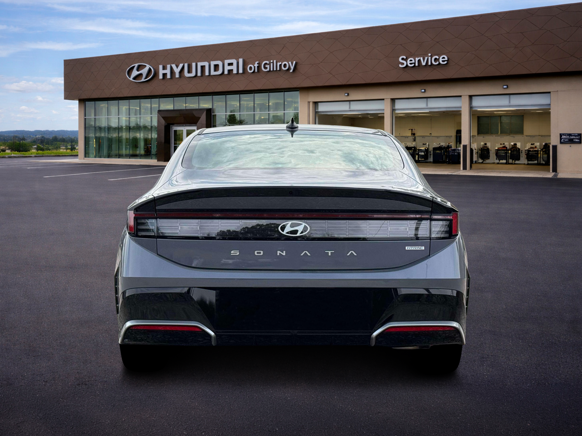 New 2026 Blue Hyundai SEL Sport image 7