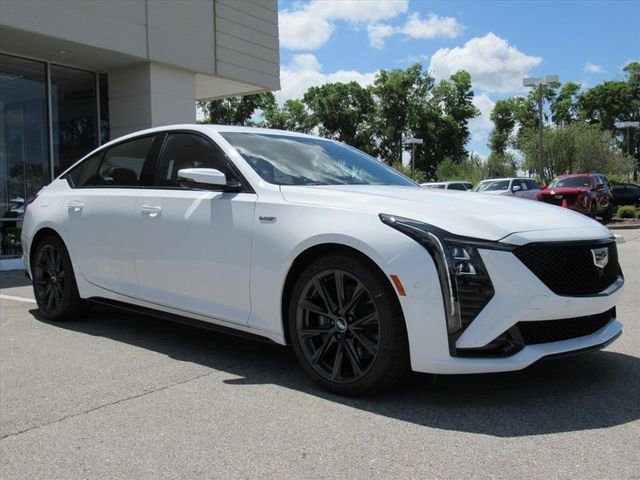 Summit White 2026 Cadillac CT5 V-Series RWD Sedan Rear-Wheel Drive