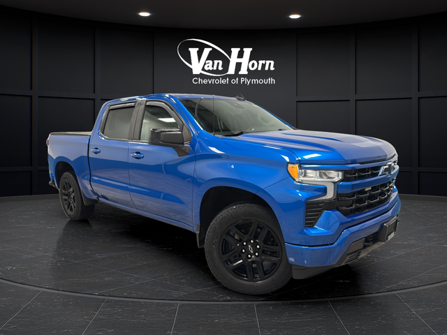 Used 2022 Glacier Blue Metallic Chevrolet RST image 1