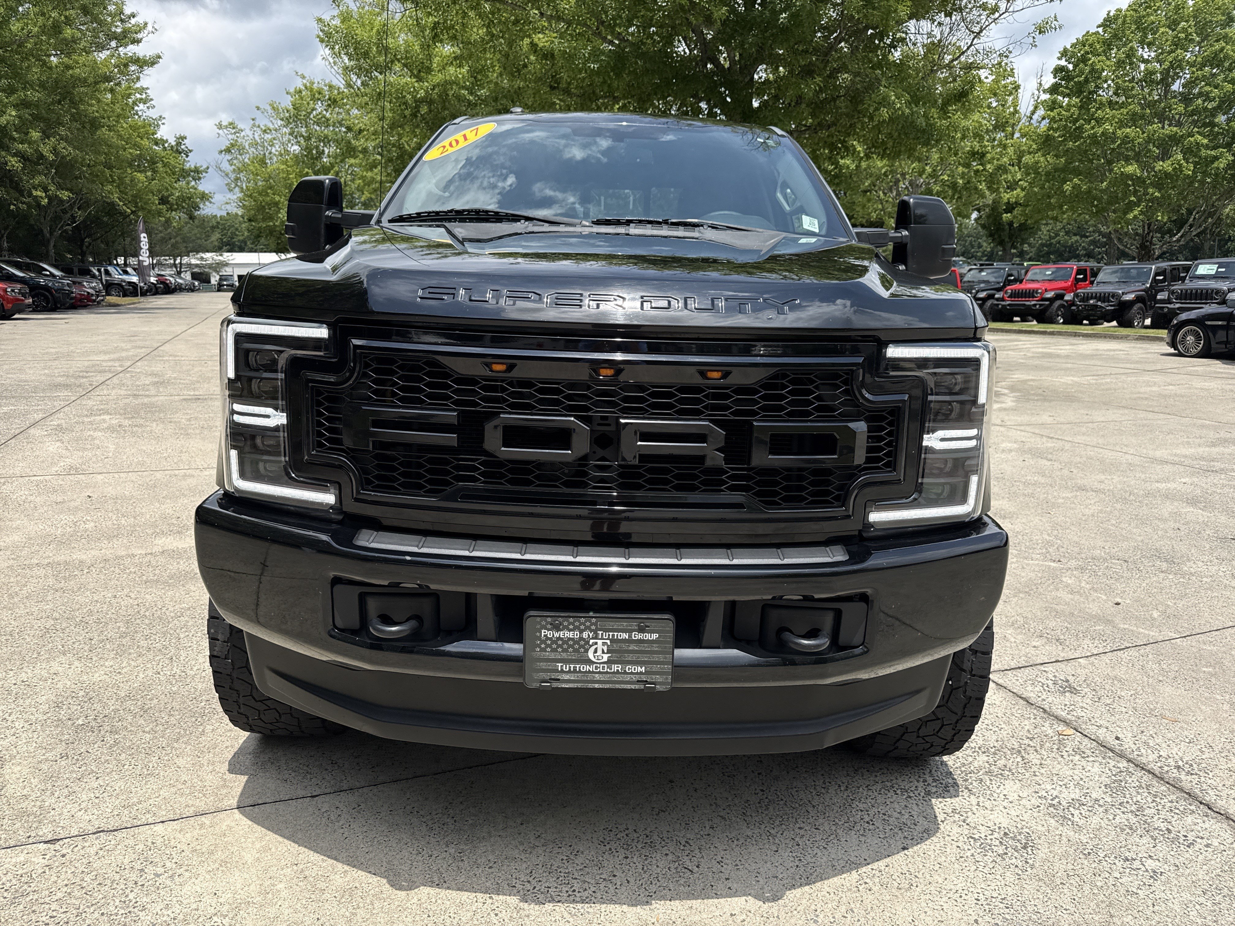 Used 2017 Shadow Black Ford Lariat image 2