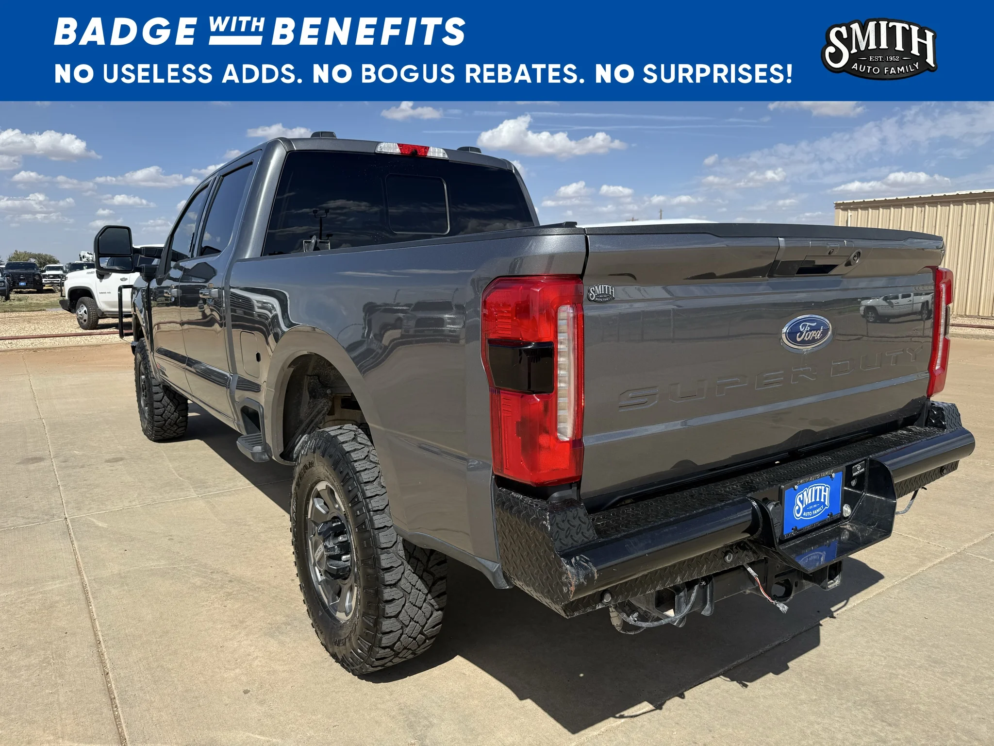 Used 2023 Carbonized Gray Metallic Ford LARIAT image 5