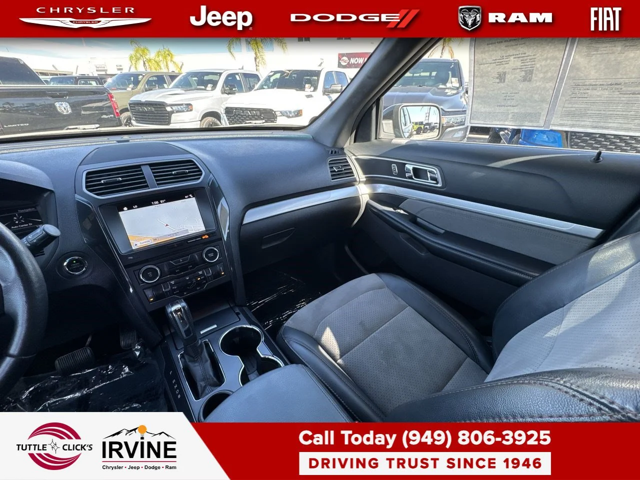Used 2017 Shadow Black Ford XLT image 3