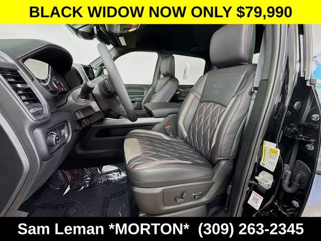 New 2025 Diamond Black Crystal Pearl-Coat Exterior Paint Ram Big Horn image 21
