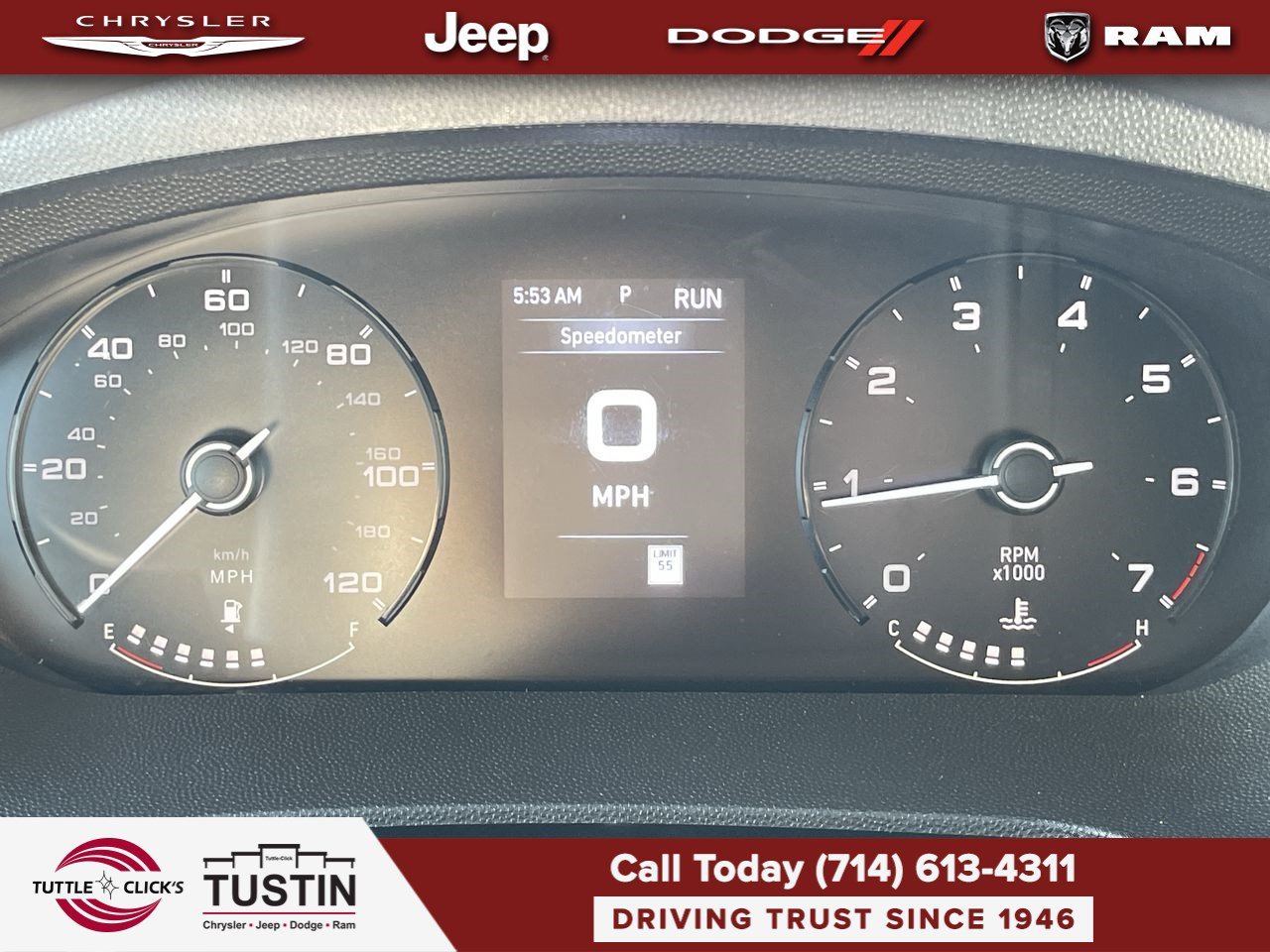 Used 2025 Bright White Clearcoat Ram Tradesman image 36