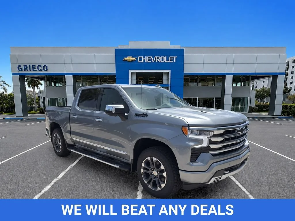 New 2026 Sterling Gray Metallic Chevrolet High Country image 1
