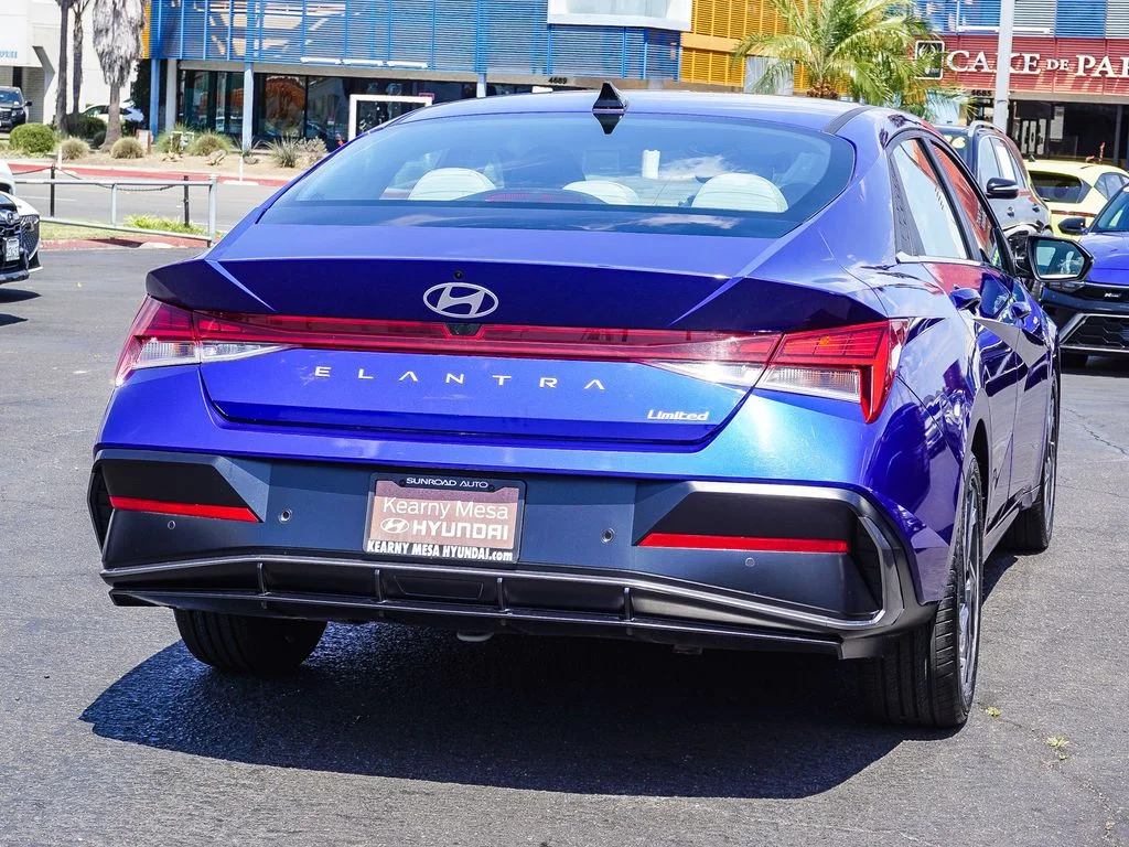 Used 2024 Blue Hyundai Limited image 7