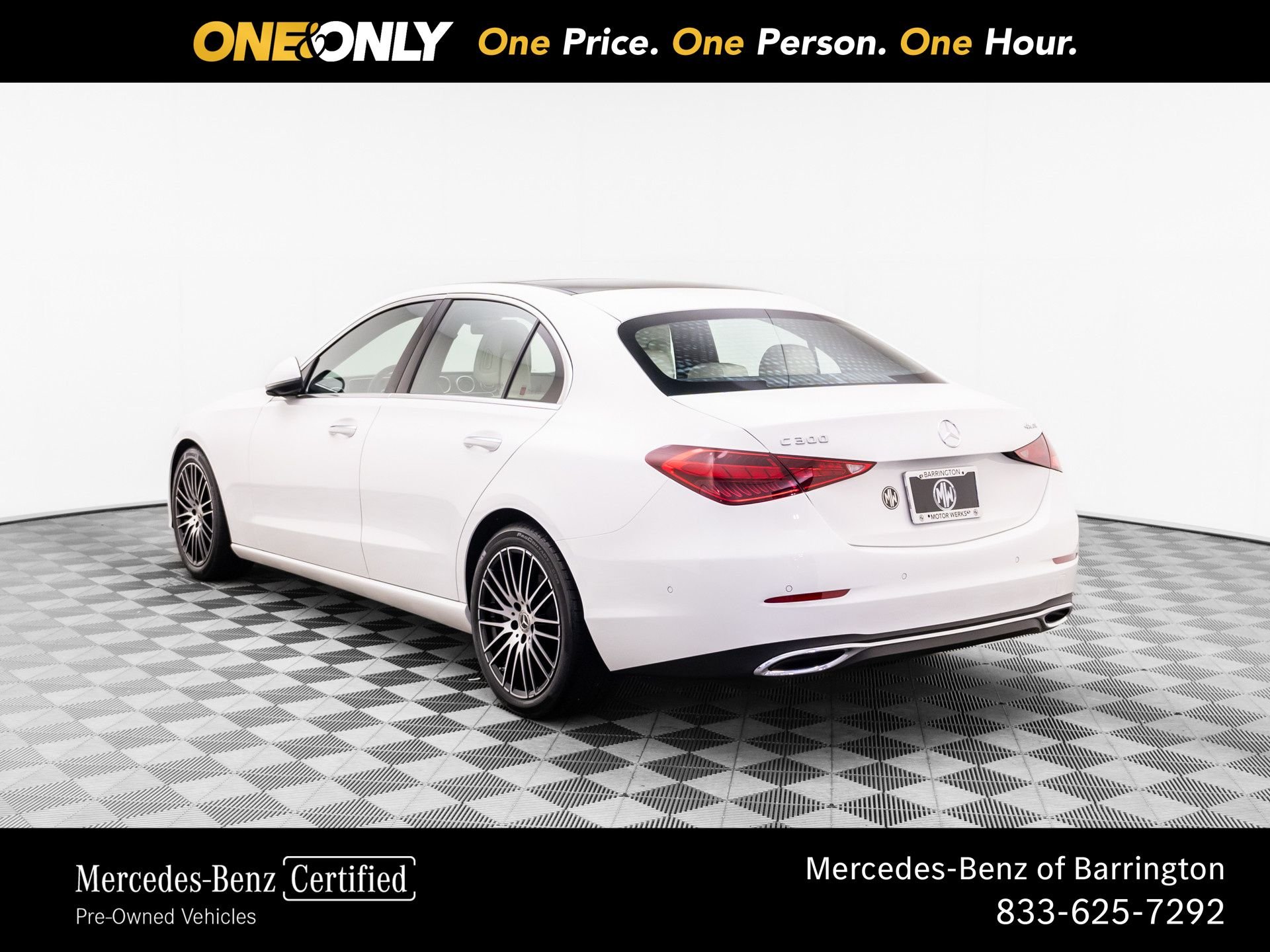 Certified Used 2024 White Mercedes-Benz C 300 image 3