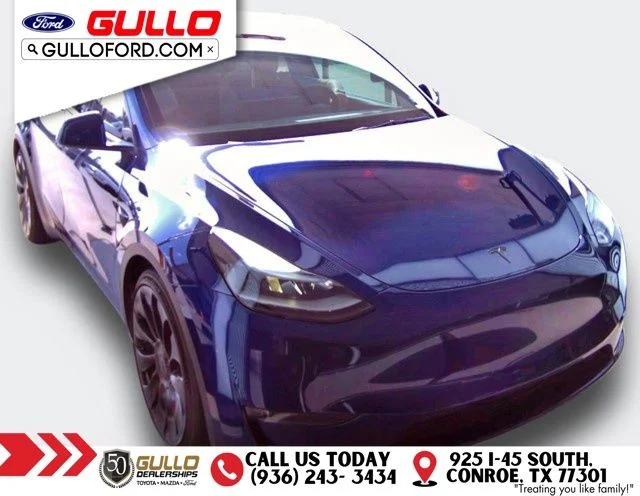Used 2022 Blue Tesla Performance image 7