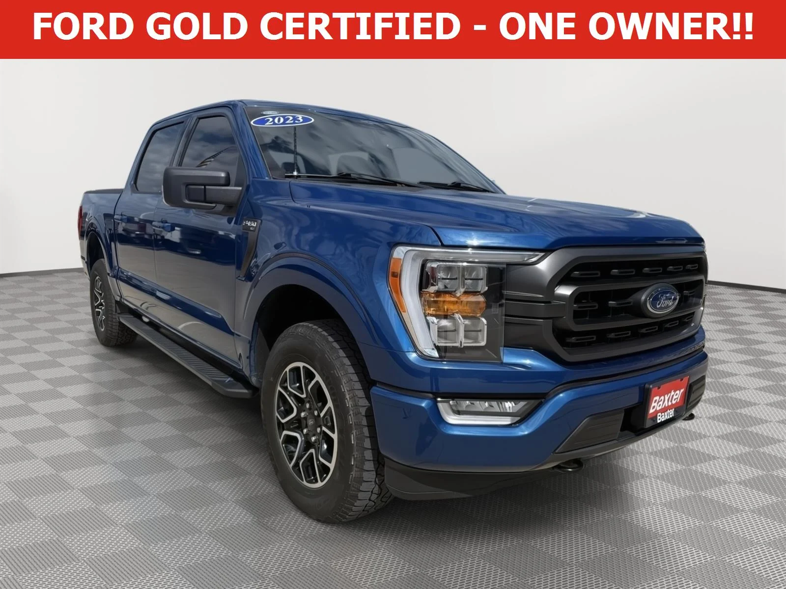 Certified Used 2023 Atlas Blue Ford XLT image 1