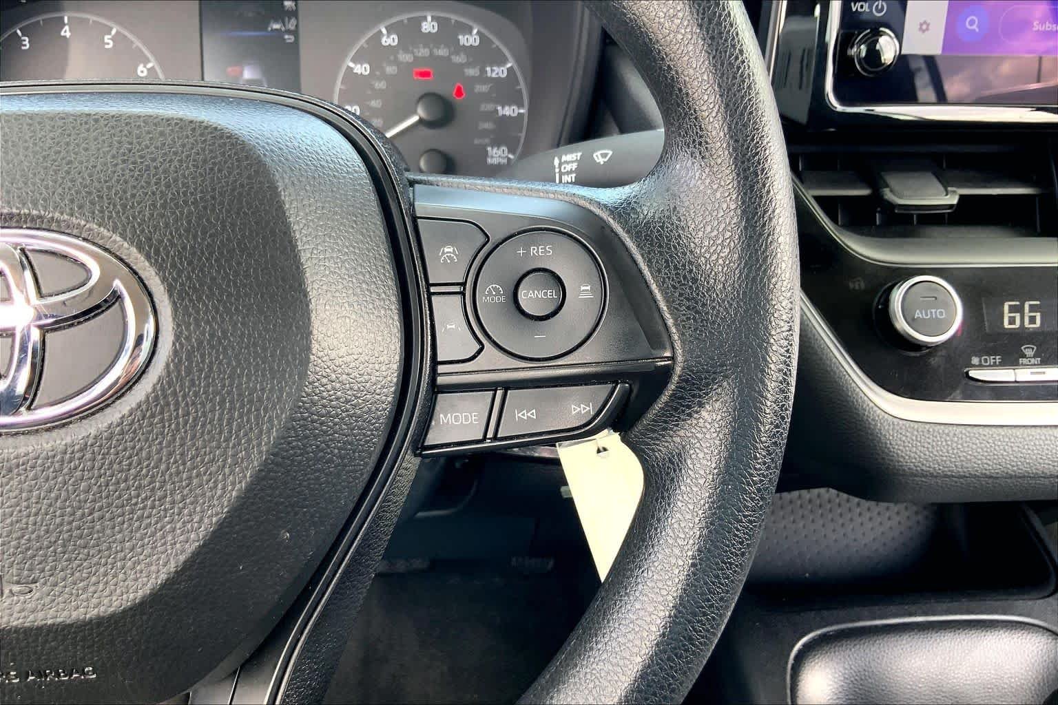 Used 2024 Classic Silver Metallic Toyota LE image 24
