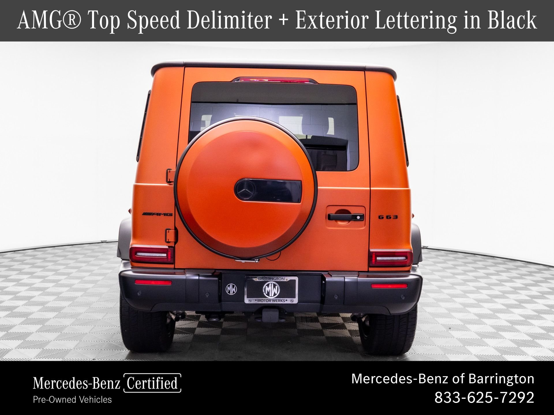 Certified Used 2024 Orange Mercedes-Benz G 63 AMG® image 4