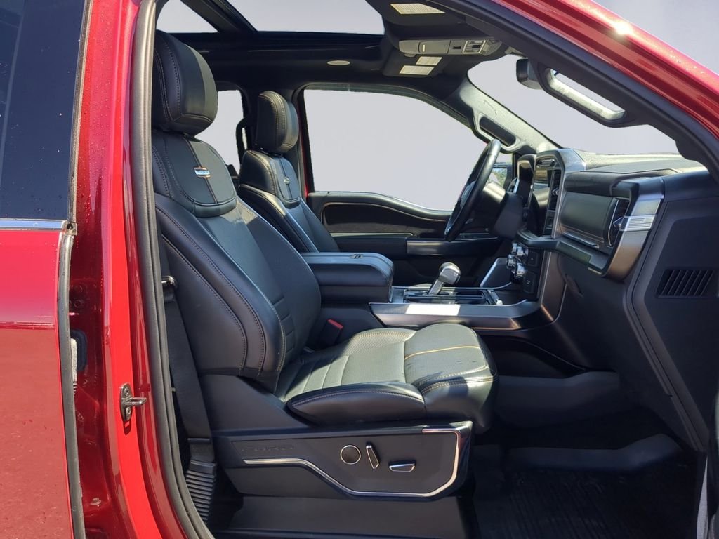 Used 2023 Red Metallic Ford Platinum image 19