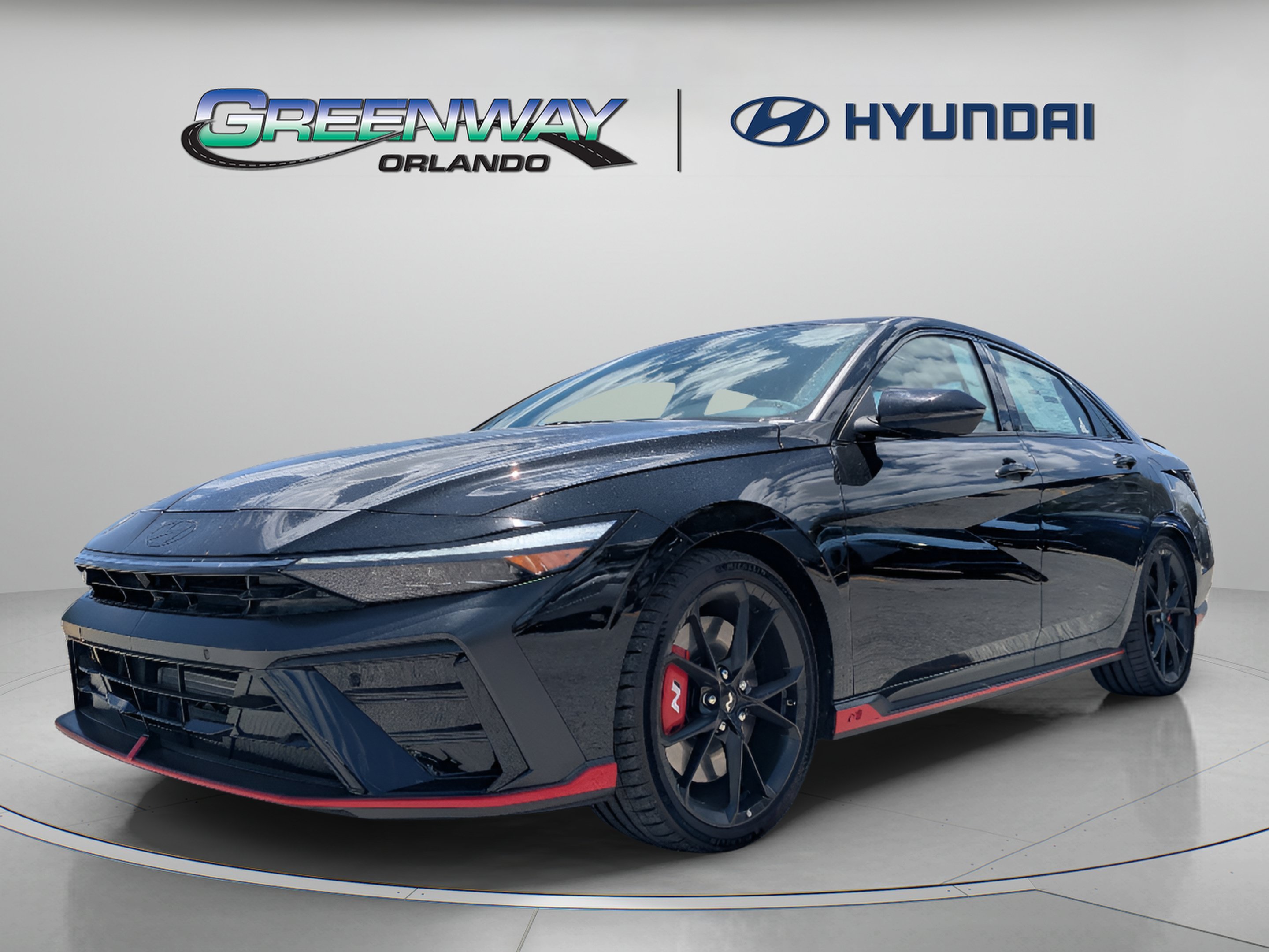 New 2026 Abyss Black Hyundai Sedan image 4