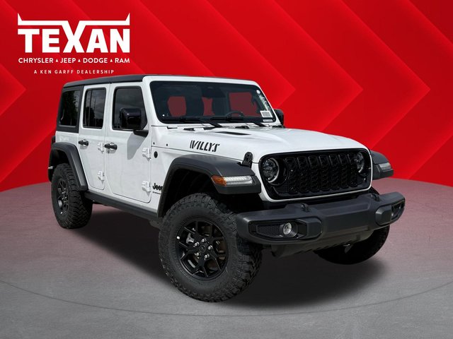 New 2026 Jeep Wrangler Willys 4x4 4-door