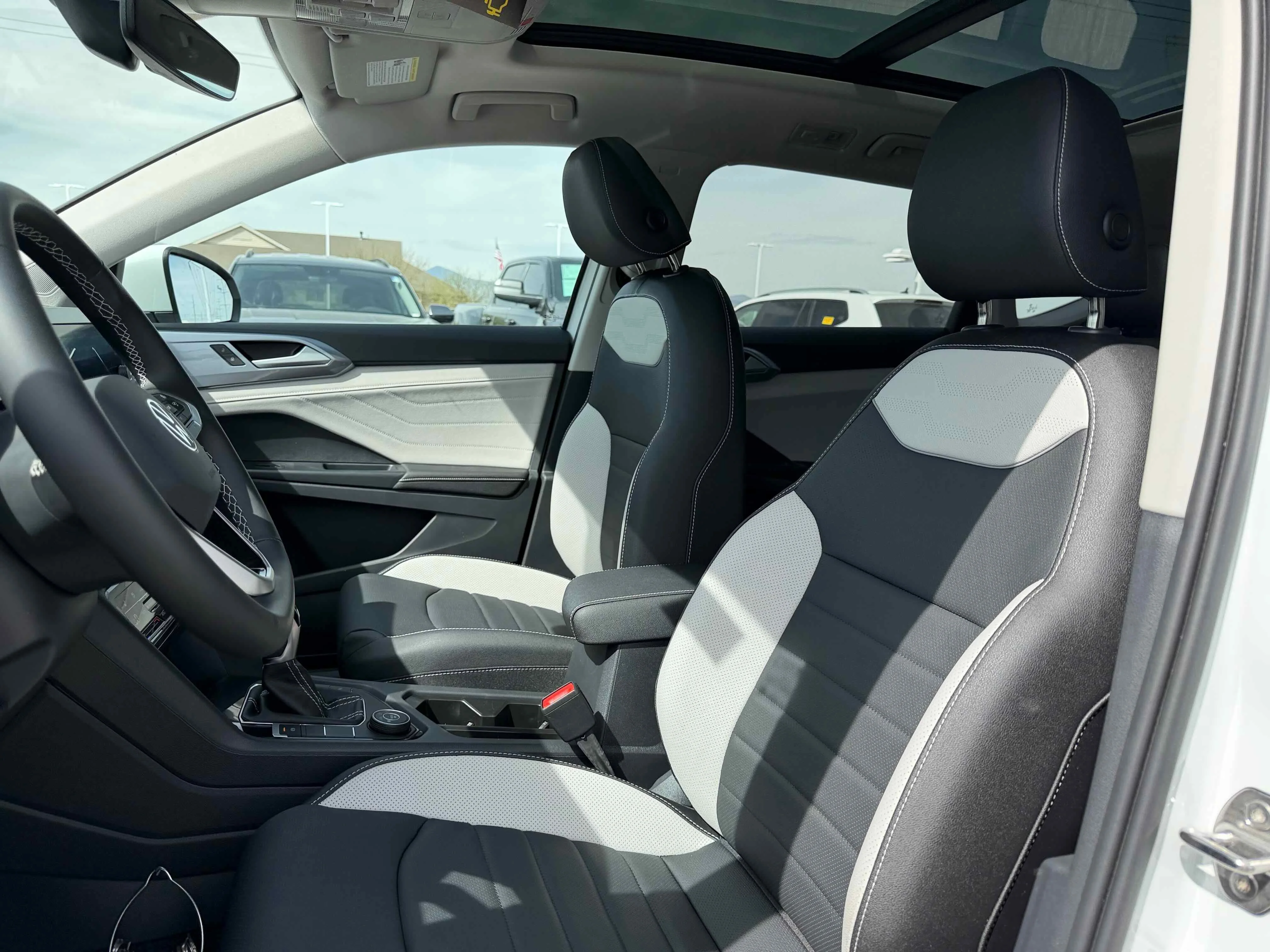 New 2026 Pure White Volkswagen SEL image 4